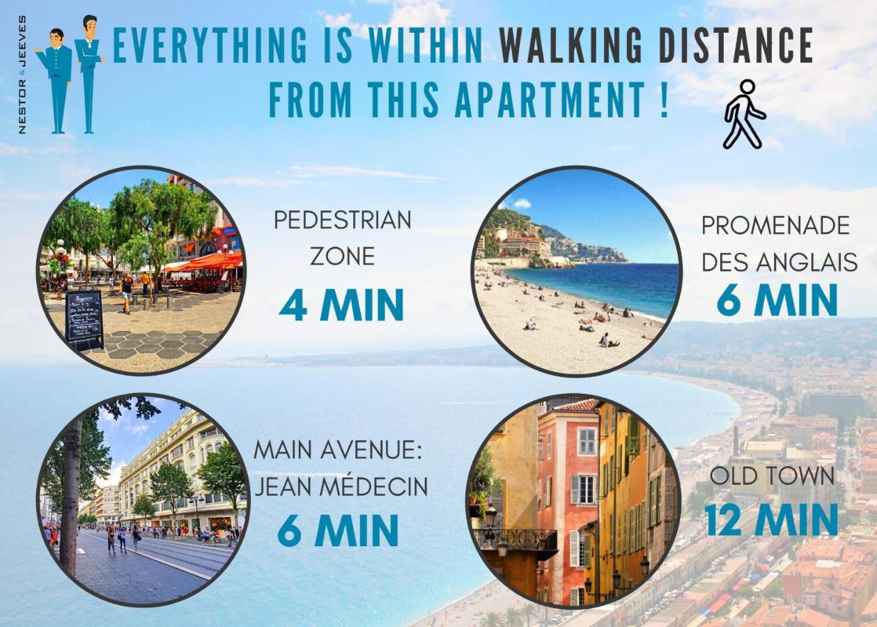 Nestor&Jeeves - Standing Baquis - Central - Close Sea Nice Ngoại thất bức ảnh